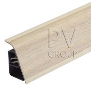 154М Плинтус L=4,2м Белый дуб Thermoplast (ф-ра 1234)