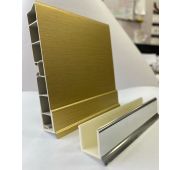 Кант декоративный для Цоколя Титан  (L=4м H=2см)