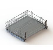 Корзина-сушка (база 900) Хром с доводчиком + напр Hettich