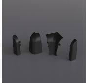 Комплект для плинтуса TwinC Black-11