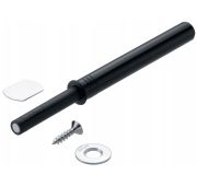 TIP-ON ДЛИННЫЙ с магнитом черный (пластина на клею+пластина под саморез) BLUM 956A1004
