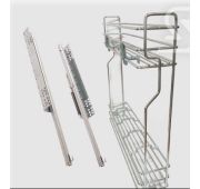 Бутылочница 150мм ЛЕВАЯ (Сетка Турция+напр BLUM) полн/выдв  (В475хГ465)