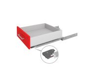 Шариковые напр, скрыт НАДВИЖНОЙ монт 250мм B-slide BOYARD DB8781Zn/250