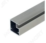 Профиль рамочный никель шлифованный FP.13P.1.390.CL-BP, 3900мм