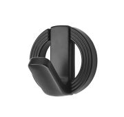 Крючок однорожковый 5959 черный матовый PAOLO MOZERRO