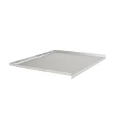 Поддон гигиенический в базу 600мм алюмин. 565х500х16 мм