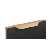 Ручка торцевая RT114SG.1/192/300 Cатиновое золото BOYARD