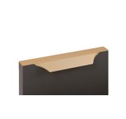 Ручка торцевая RT114SG.1/128/200 Cатиновое золото BOYARD