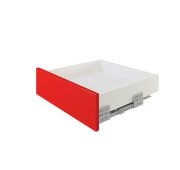 Направляющие 450мм Белые SB38 СТАРТ, боковина 86 мм прямая PUSH+SOFT BOYARD