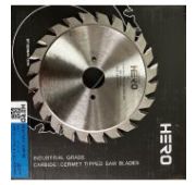 Пила дисковая подрезная (составная) HW 120х20 (2,8-3,6) z=12+12 BC7 V5 Hero