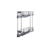 KR08 Belissimo ГРАФИТ база 200 Корзина б/з направляющих (Ш200хГ500хВ720) BOYARD